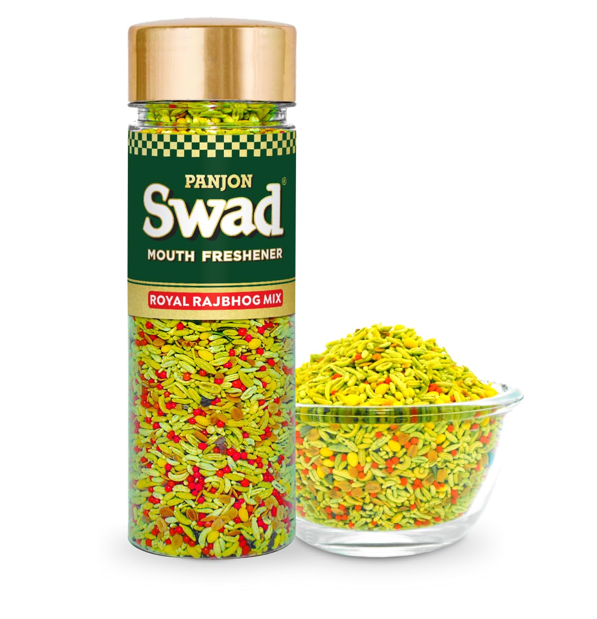 Panjon Swad Royal Rajbhog Mix Mukhwas 150gm, | Digestive Mouth Freshener