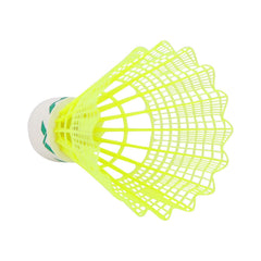 Spanco Badminton Shuttlecocks Pack Of 6 , Stable And Sturdy High Speed Badminton Shuttles , Training Shuttlecock For Indoor And Outdoor Sports