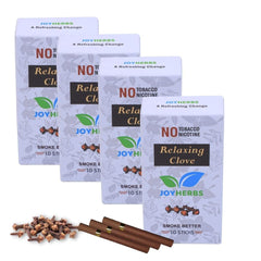 Herbal Cigarettes For Smoking  Clove Flavoured King Size Herbal Smoke Stickspack Of 40 | Herbal Smokes - No Nicotine / No Tobacco - Tobacco Free & Nicotine Free
