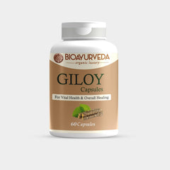 Bioayurveda Giloy Capsule Strengthens Immunity Wellness, Guduchi, Help In Boosting Immunity & Helps Enhancing Overall Immune Function | 60 Capsules 100gm 0.2lbs