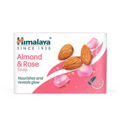 Himalaya Moisturizing Almond & Rose Soap, Antiseptic | 125gm