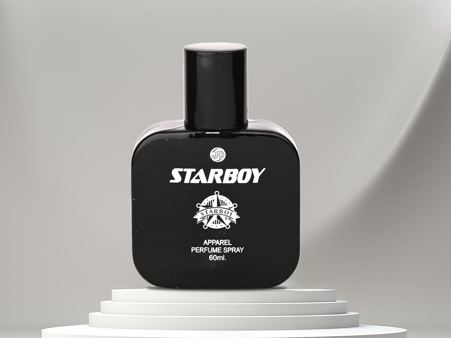 JD International Star Boy Black Apparel Unisex Perfume With Long Lasting Fragrance - 60ml, 2.04 Fl.oz. | Perfume For Men & Women