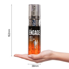 Engage M1 Perfume For Men | Citrus & Woody Fragrance | Long Lasting Skin Friendly Perfume 120ml 4 Fl.oz.