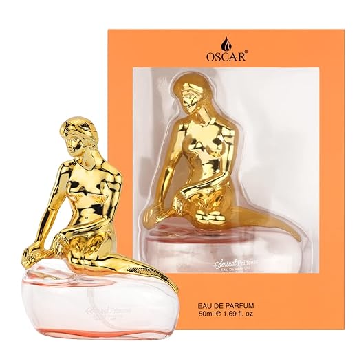 Oscar Sensual Princess Long Lasting Perfume For Women | Floral Fragrance | Skin Friendly Everyday Perfume | Edp For Women | 50ml 1.6 Fl.oz. | Unique Bottle| Ideal For Gifting