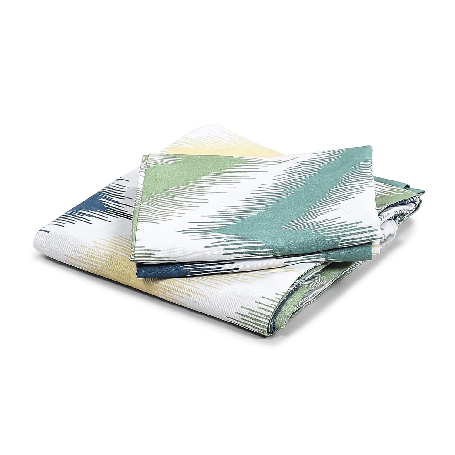 Cotton Rich Double Bedsheet With 2 Pillow Covers - 82 X 84 Inches, Multicolor | Skin Friendly Fabric For Everyday Comfort - Perfect Gifting For Wedding Anniversary