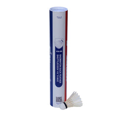 Vinex Victorie VX - 09 Badminton Duck Feather Shuttlecock | White , 1 Pack Of 12 Pcs