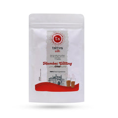 Tattva Adih Mumbai Cutting Chai - 100gm Pouch, 3.5 Ounce, 50 Cups | CTC Blended With Elaichi, Ginger, Black Pepper - Premium Blend In Airtight Container