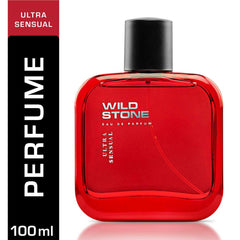 Wild Stone Ultra Sensual EDP Body Spray Perfume For Men 200ml 6.7 Fl.oz. | Long Lasting Fragrance| Pack Of 2