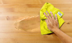 Softspun Microfiber Cleaning Cloths Towel Set 450 Gsm | Highly Absorbent Lint & Streak Free Multi-Purpose Wash Cloth For Kitchen Car Window Stainless Steel Silverware Pack Of 5 (Yellow)