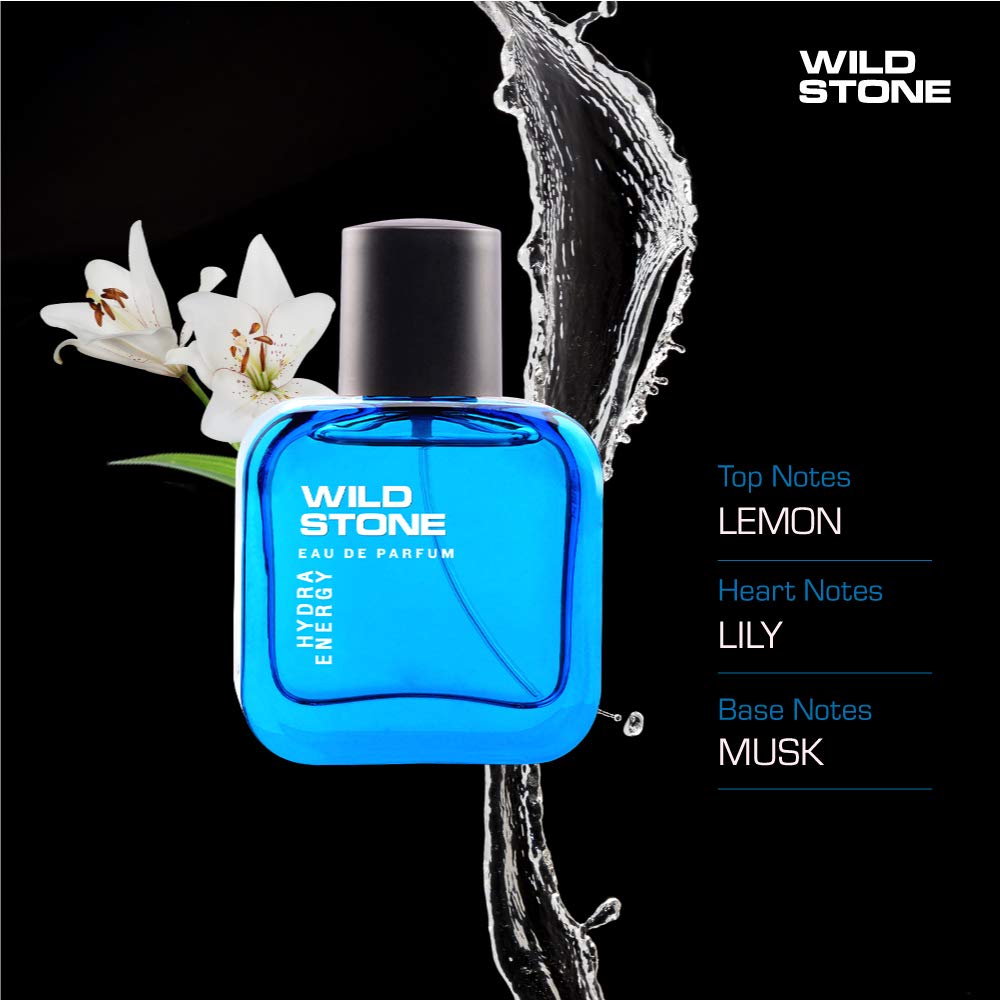 Wild Stone Hydra Energy EDP Perfume Combo Set 150ml 5.0 Fl.oz. | Best Suited For Office