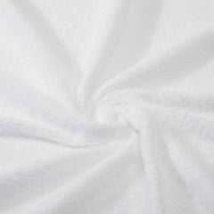 Welspun 100% Cotton Quick Dry Bath Towel 450 Gsm | Soft, Fluffy & Super Absorbent Extra Large Bath Towels (White)