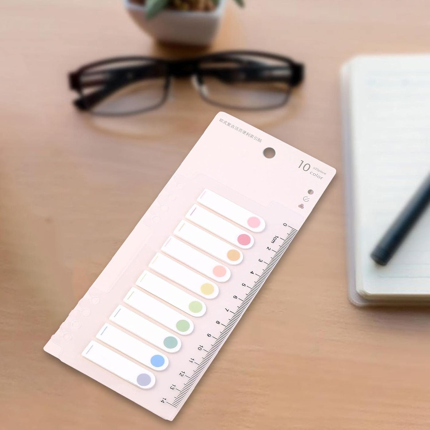 Sticky Notes, Writable Index Tabs, Memo Stickers, Waterproof For Books, Folders - 200 Pieces