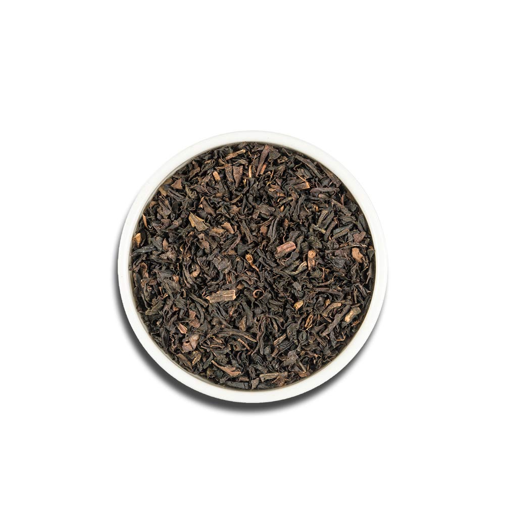 Makaibari Roasted Darjeeling Smoky Mountain Peaty Black Tea - 100gm Tin Caddy, 3.5 Ounce | USDA Certified Premium Darjeeling Loose Leaf Tea - High Caffeine Loose Leaves