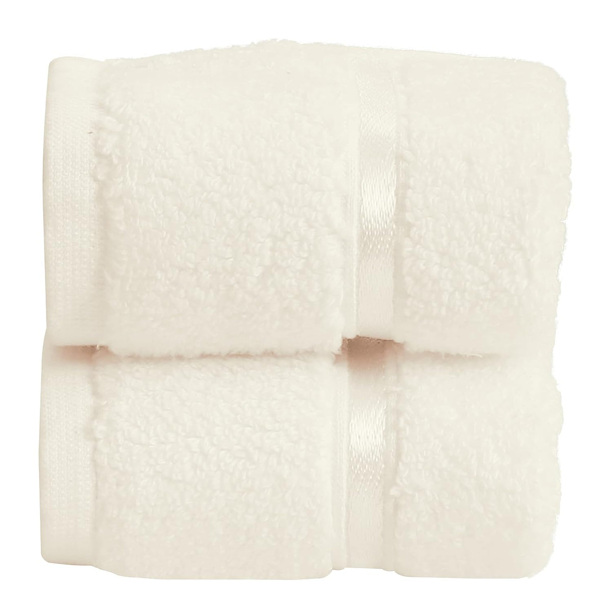Spread Spain 100% Cotton Face Towel 600 Gsm | Roman Face Towel Super Absorbent Soft & Quick Dry Towels (Cream) -Set Of 2