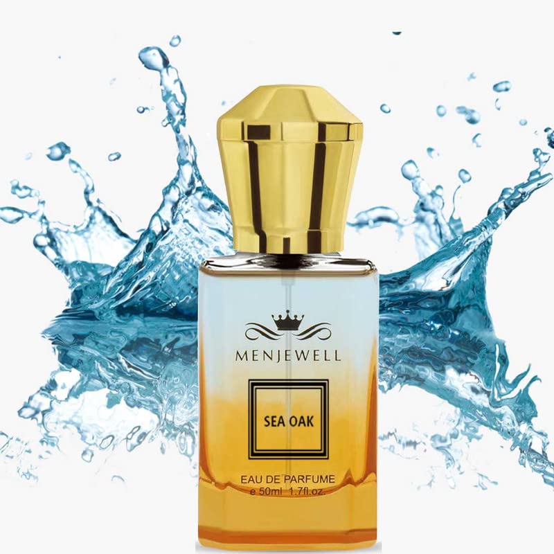 Menjewell Sea Oak Eau De Parfum 50ml 1.7 Fl.oz. Masculine Fragrance | Long Lasting