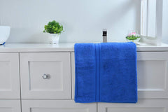 Bombay Dreams 100% Pure Cotton Quick Dry Bath Towel 500 Gsm | Bath Towel Set For Men & Women | Hypoallergenic Soft & Skin Friendly | High Water Absorber (Navy Blue)