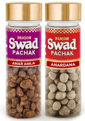 Panjon Swad Anardana Goli & Anar Amla Pachak Mouth Fresheners 500gm, (250gm *2 Bottles)
