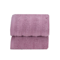 Maspar 100% Cotton Casper Hand Towel 500 Gsm (Purple) - 2 Pcs