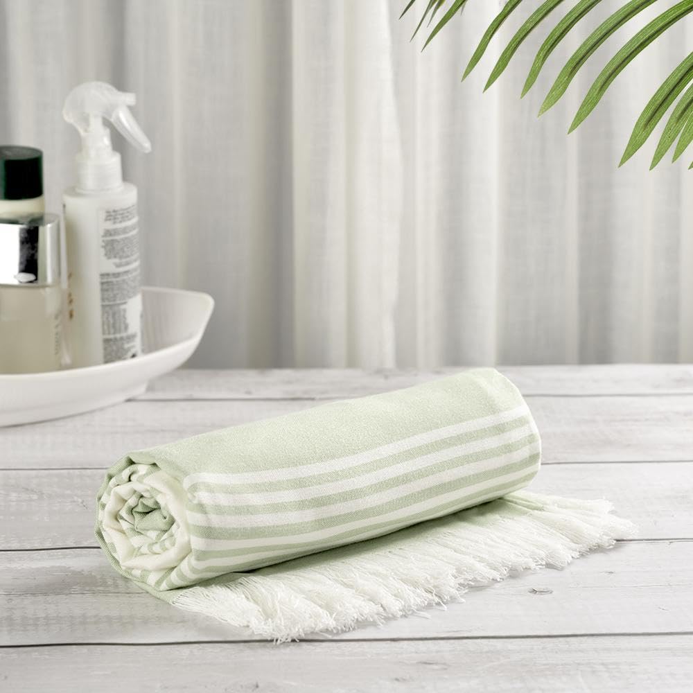 Wakefit Bamboo Bath Towel 400 Gsm | Large Size Bath Towel For Men & Women (Summer Mint)
