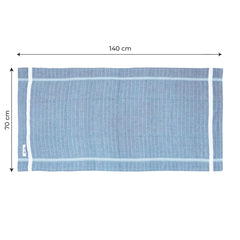 Thirsty Towel Cotton Bath Towel 200 Gsm | Super Soft & High Absorbency Towels, Quick Dry Bath Towels Large Size For Men, Women & Kids (Blue)