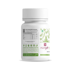 Ningen Aloe Vera Oil Capsules, 500mg For Skin & Digestion, Gluten, Paraben, Soy, Gmo Free | 30 Veg Capsules, 50gm 0.1lbs