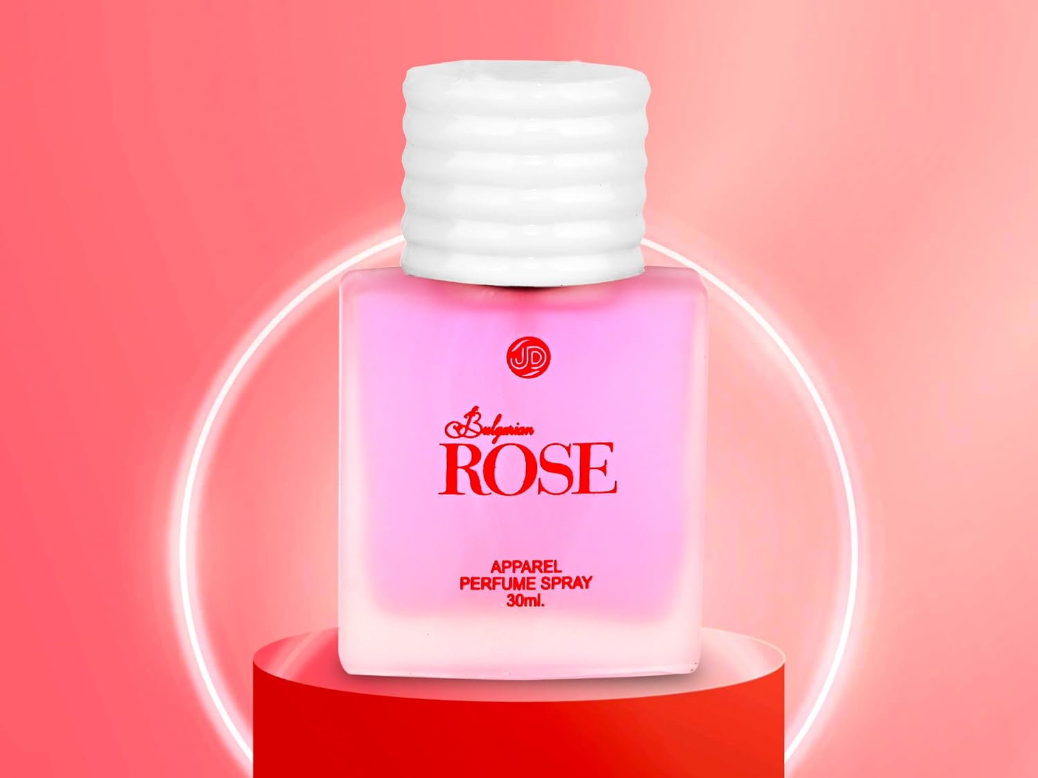 JD International Bulgarian Rose Unisex Apparel Perfume - Pack Of 2 X 30ml, 1.02 Fl.oz. Each | Long - Lasting Fragrance For Unforgettable Elegance And Style