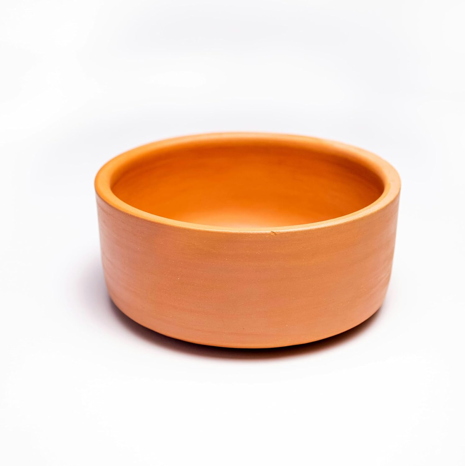 Exclusive Range Clay Serving Bowls Pack Of 2 - 1 Liters Each | Unglazed Terracotta Mud Clay Bowls For Soup Dessert Serving Yogurt