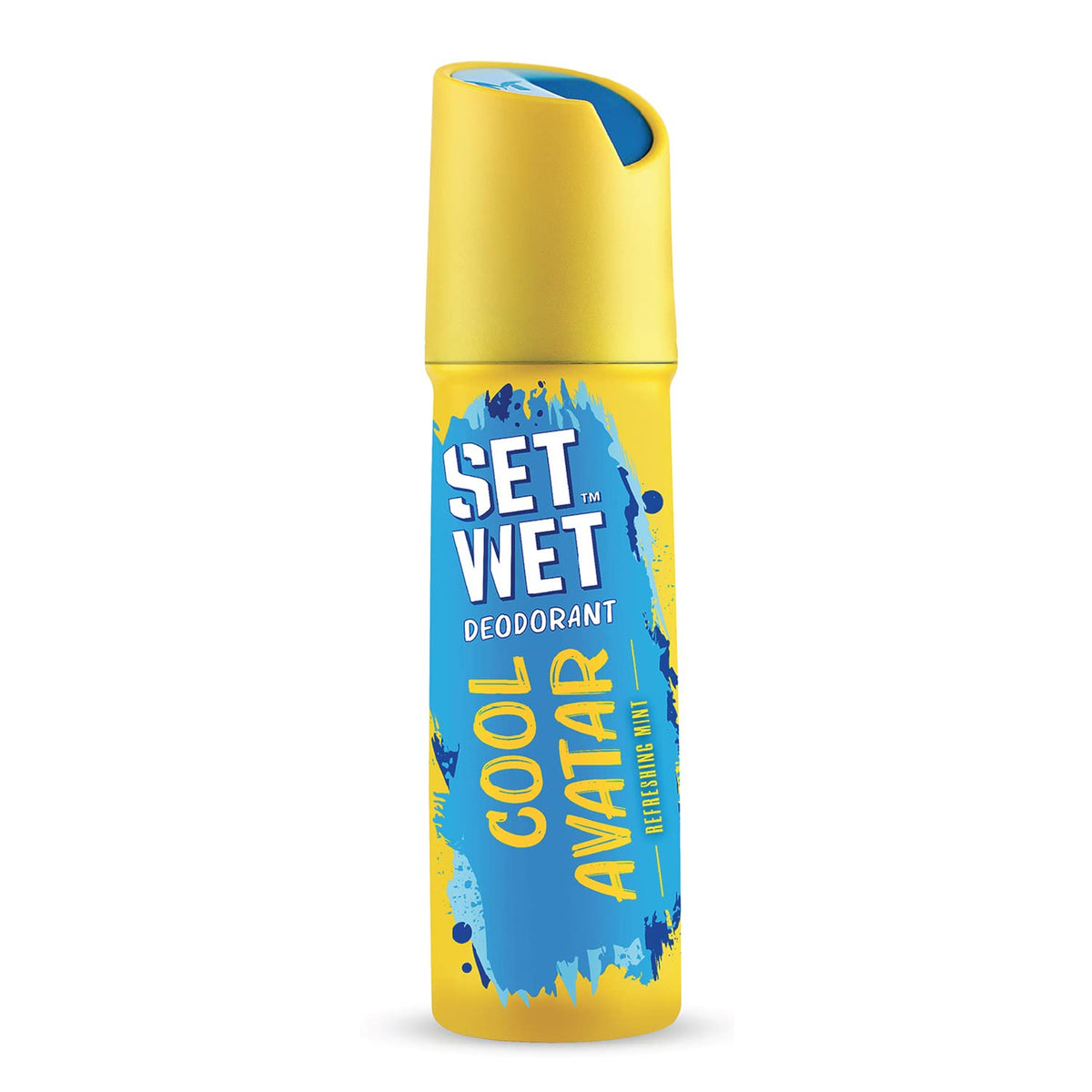 Set Wet Deodorant For Men Cool Avatar Refreshing Mint 150ml 5 Fl.oz.