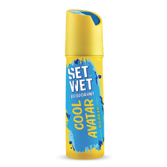 Set Wet Deodorant For Men Cool Avatar Refreshing Mint 150ml 5 Fl.oz.