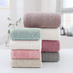 Spread Spain Cotton Small Hand Towel 200 Gsm | Ultra Soft Super Absorbent & Antibacterial Bath Towel (Pink)