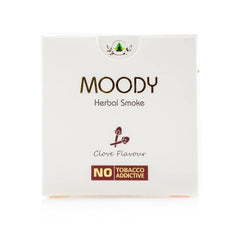Aarogyam Herbals Moody Cigarette 100% Tobacco & Nicotine Free Smoke For Relieve Stress & Mood Enhance Of Smokers - 10 Sticks In Each Packet Clove Flavour 1 Packet