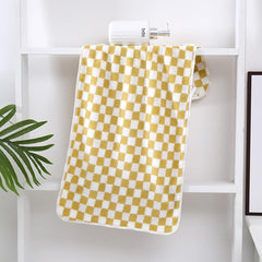 Homecloud Ultra Soft Bath & Face Towel 400 Gsm | 3x Softer Than Cotton Towels Highly Absorbent & Ultra Fast Dry Perfect For Home, Pool, Spa & Gym | Set Of 2 (Yellow)