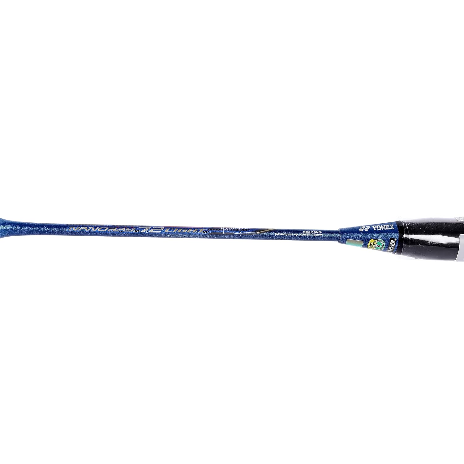 Yonex NANORAY 72 LIGHT Badminton Racquet 5U G4 | Colour - Blue, Grip Size - 4 1/4 Inches, Material - Graphite