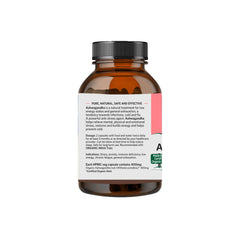 Organic India Ashwagandha, Helps Relieve Stress, Anxiety & Depression, Help Reduce Anxiety & Relieve Mental | 180 Veg Capsules 300gm 0.66lbs