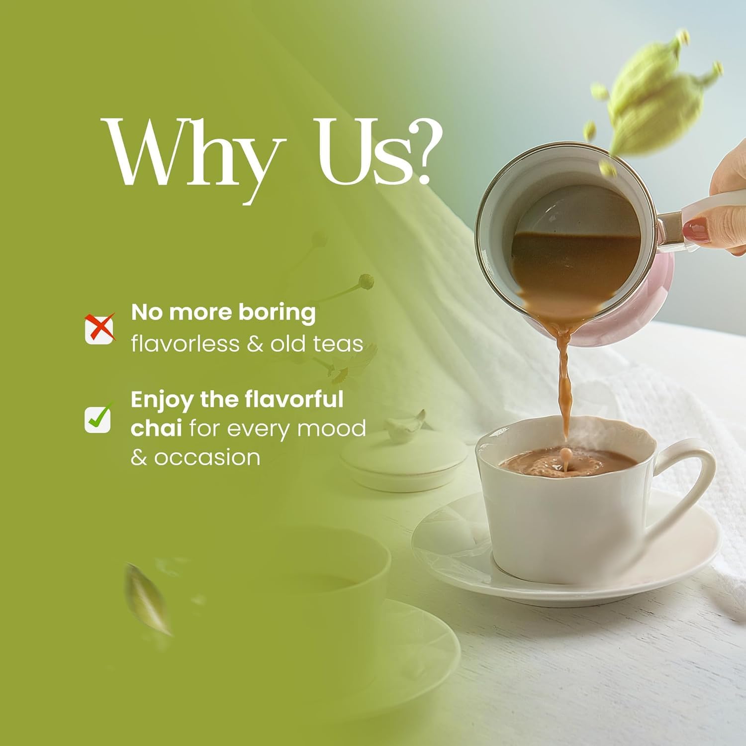 Rajkay Premium Elaichi Chai Patti - 250gm, 8.8 Ounce | Authentic Cardamom Flavored Tea - Indian Masala Chai, Aromatic & Healthy Tea | Medium Caffeine