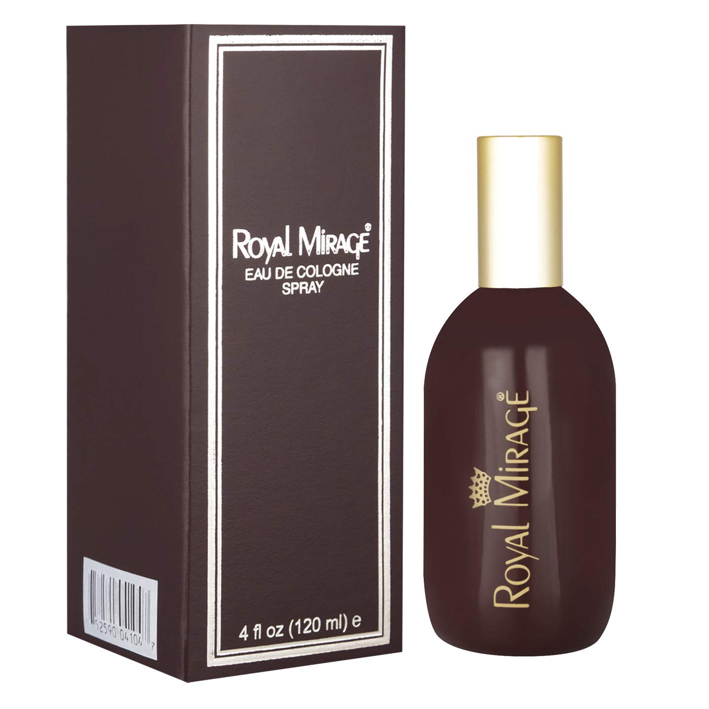 Royal Mirage Original Eau De Cologne Spray 120ml 4.0 Fl.oz. Unisex Fragrance | Long Lasting