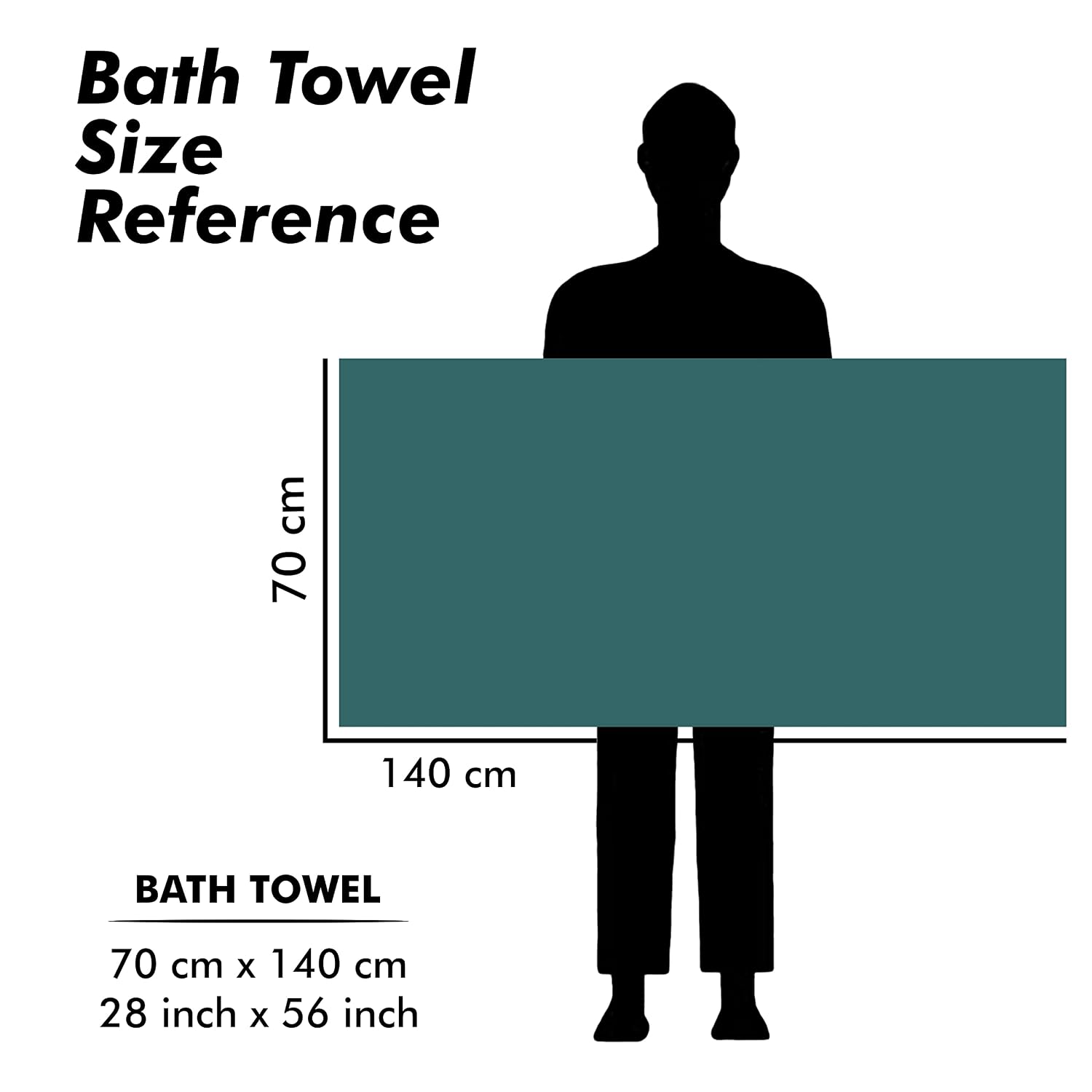 Urbanleaf Microfiber Large Bath Towel Quick Dry Super Absorbent Bath Towel | Towel For Bath, Travel, Gym, Beach, Pool & Yoga (Brown & Green)