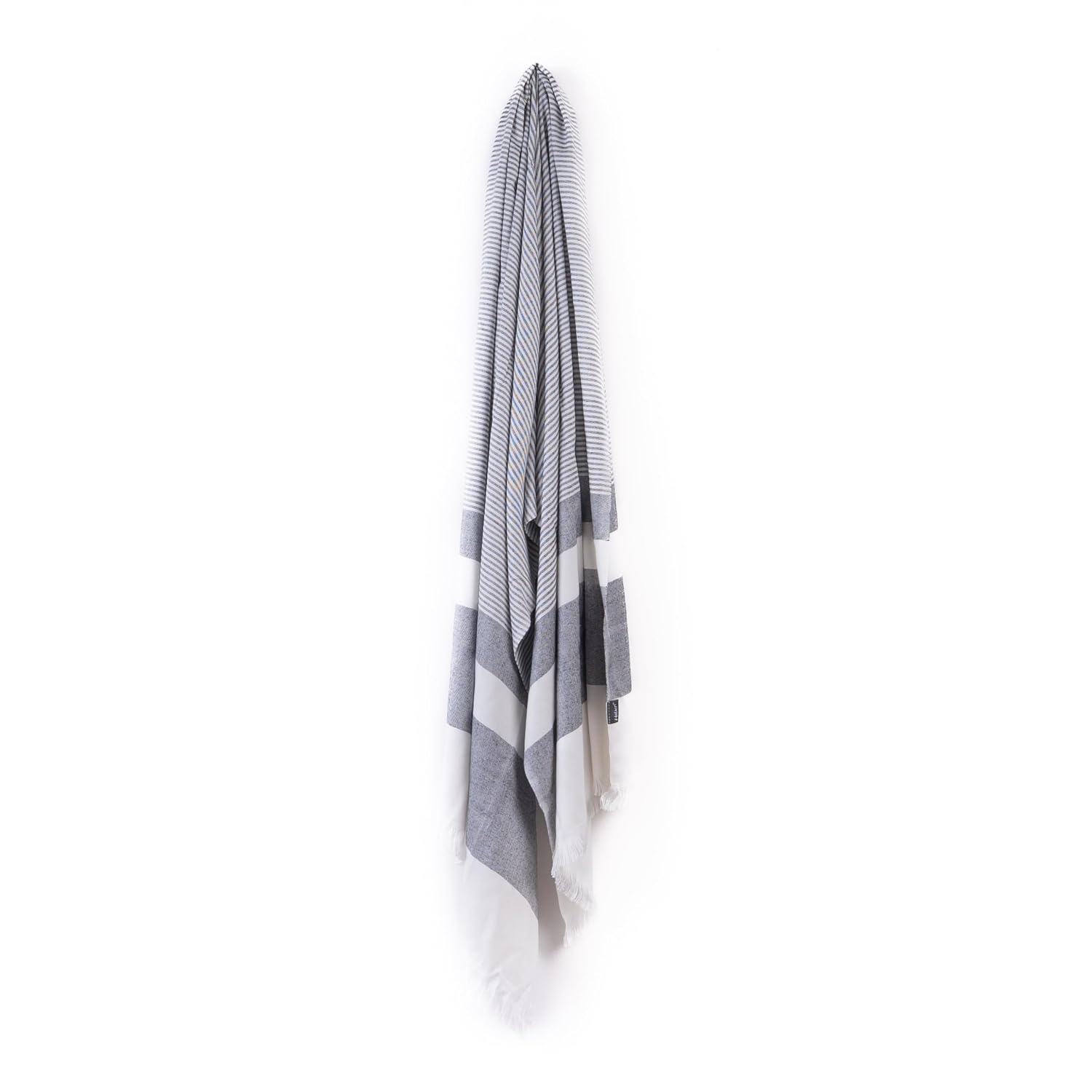 Haber 100% Bamboo Large Bath Towel 240 Gsm | Ultra Soft, Light Weight & Quick Dry Bath Towel For Travel, Gym, Beach, Pool & Yoga (Pebble Grey)