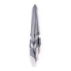 Haber 100% Bamboo Large Bath Towel 240 Gsm | Ultra Soft, Light Weight & Quick Dry Bath Towel For Travel, Gym, Beach, Pool & Yoga (Pebble Grey)