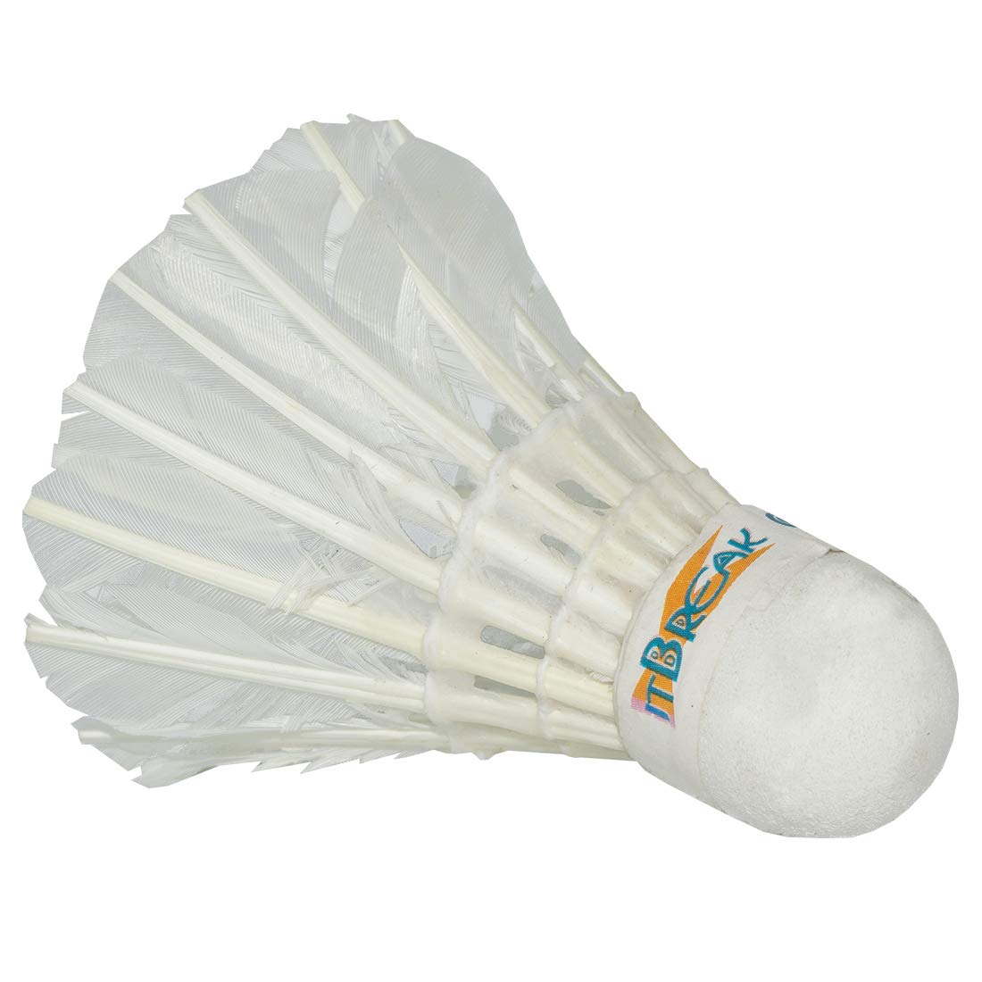 Kay - Kay Badminton Duck Feather Shuttlecocks , Pack Of 10 Pc | White , With High Quality Natural Cork