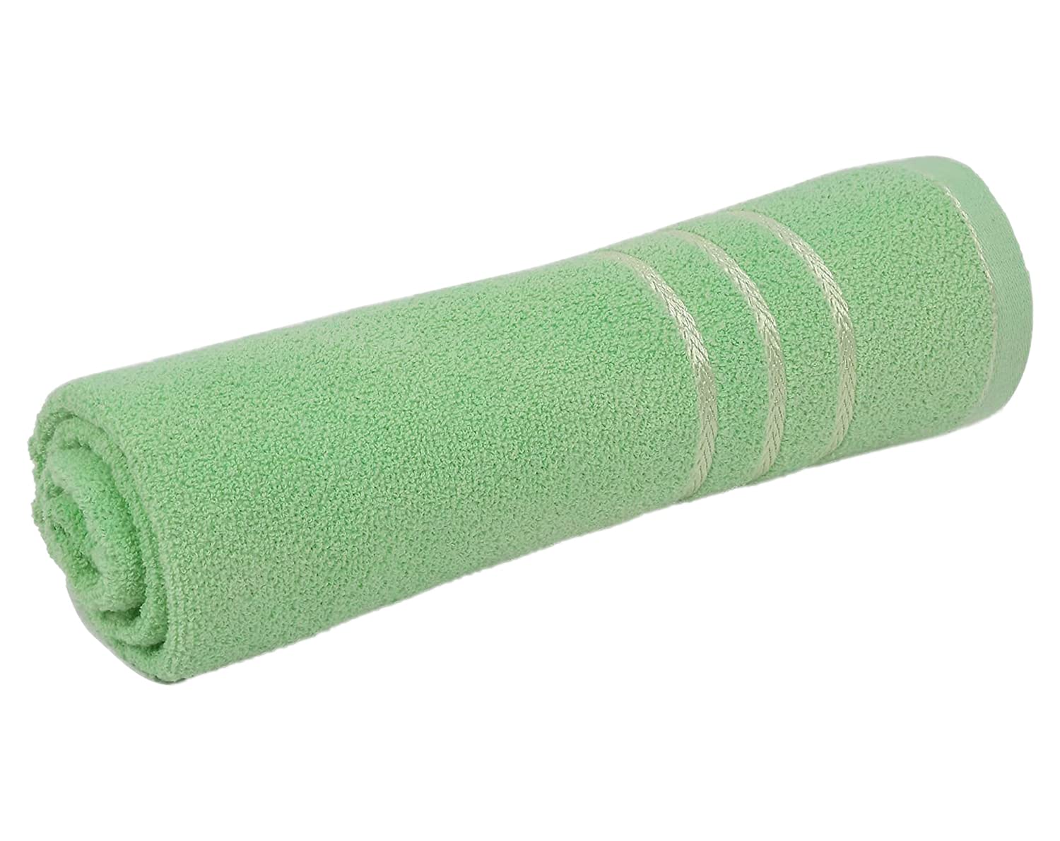 Kuber Industries Super Soft Face Towel 250 Gsm | Fluffy, Absorbent Cotton Baby, Kids Towel (Green)