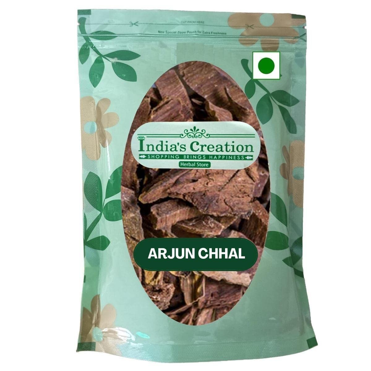 India's Creation Arjuna Chaal Raw Herb Terminalia Arjuna Single Herb Jadi Booti, 100 % Pure & Natural Herb | 1000gm 2.2lbs