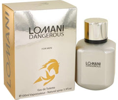 Lomani Paris Dangerous For Men Eau De Toilette 100ml 3.4 Fl.oz. Perfect Gift For Husband | Long Lasting