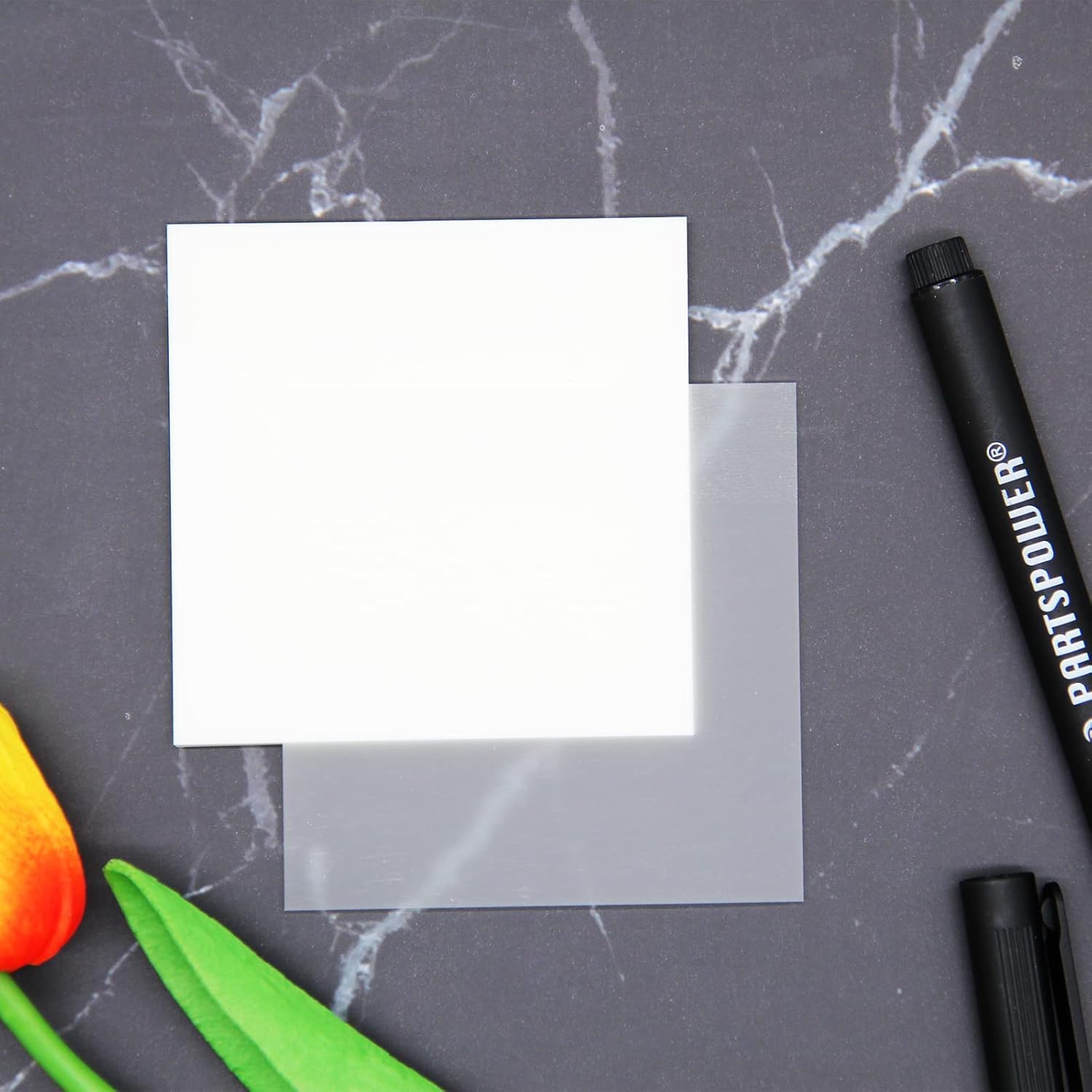 150 Sheets Transparent Sticky Notes Pads | Perfect For Reading Writing Notes Book Markers, Study