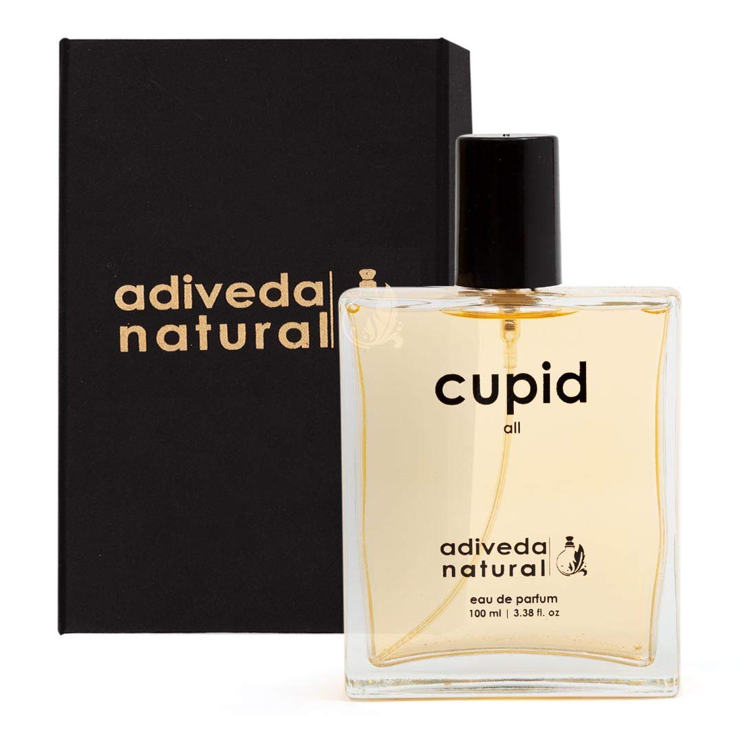 Adiveda Natural Cupid  Eau De Parfum Spicy Oriental Perfume With Oud Fragrance 100ml 3.38 Fl.oz. | For Unisex