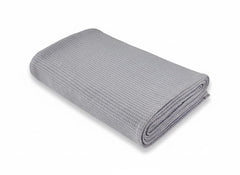 Go Green Organics Gots Certified Waffle Bath Towel 600 Gsm | Super Absorbant & Quick Dry, No Softeners, Environment Friendly Bath Towel (Lavender)
