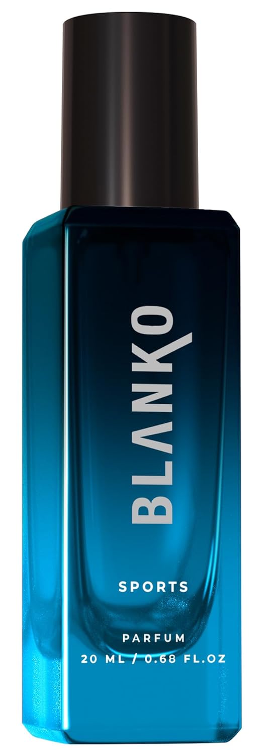 Blanko Sports TLT Parfum 20ml 0.6 Fl.oz. Luxury Perfume For Sports, Gym, Activity | Longest Lasting Men's Perfume With Time Lock Technology