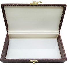 Designer Wodden Fancy Shagun Gift Boxes For Wedding, Shagun Cash Box Or Money Box With Mgi Printing For Wedding, Engagement, Holi, Diwali, Baby Showers, Colour - Brown, Pack Of 3
