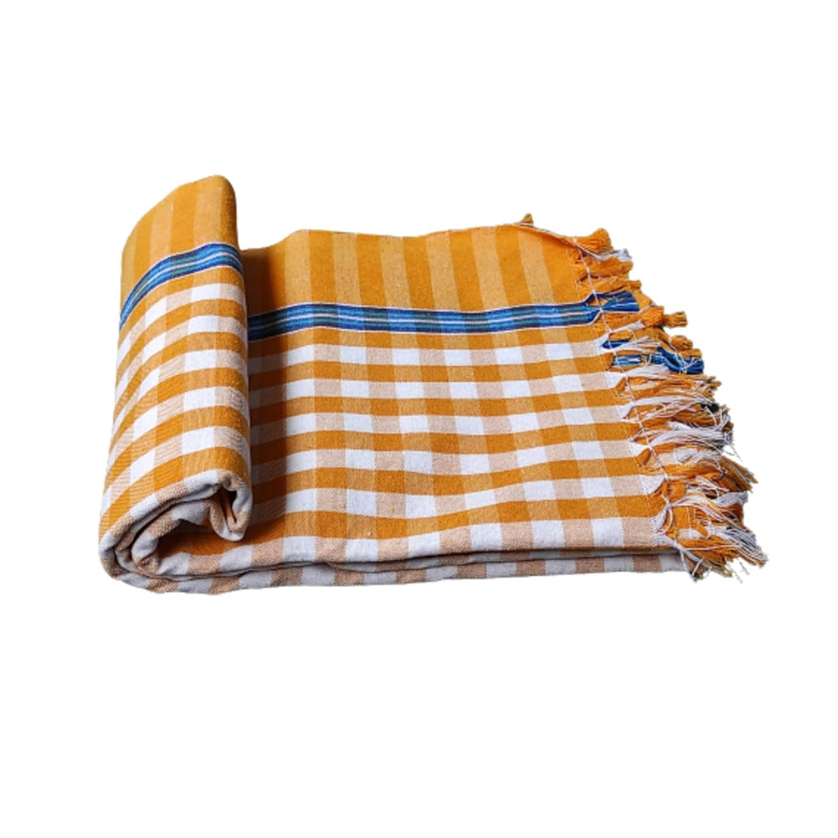 Cottontail Handloom 100% Pure Cotton Towels Xxxl Size 260 Gsm (Pack Of 2) -Multi Color