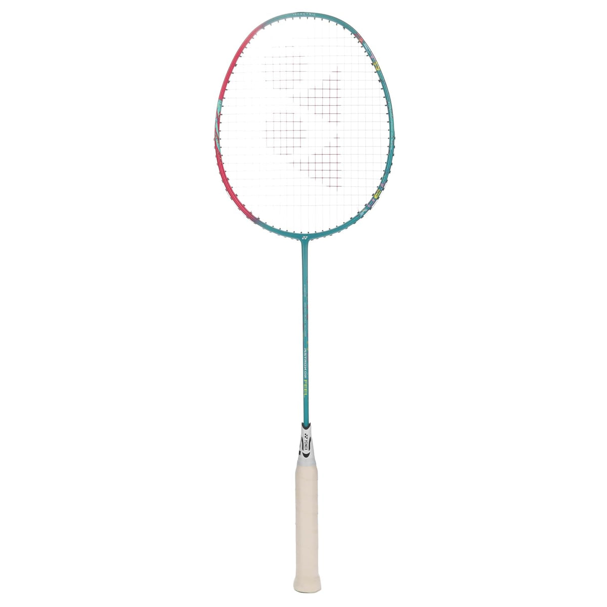 Yonex ASTROX 02 FEEL Carbon Graphite Badminton Racquet, G4 4U Colour - Turquoise , Grip Size - 3 1/4 Inches